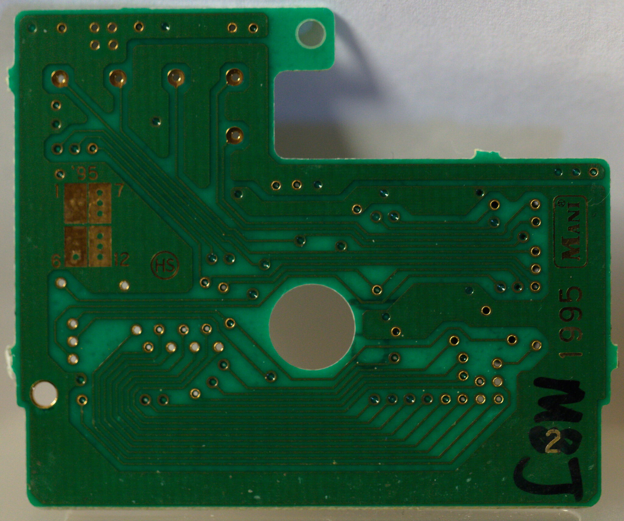 Chinesische Cartridge - PCB Rückseite